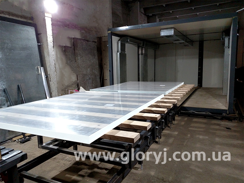 Відпуск акрилу (органічного скла)