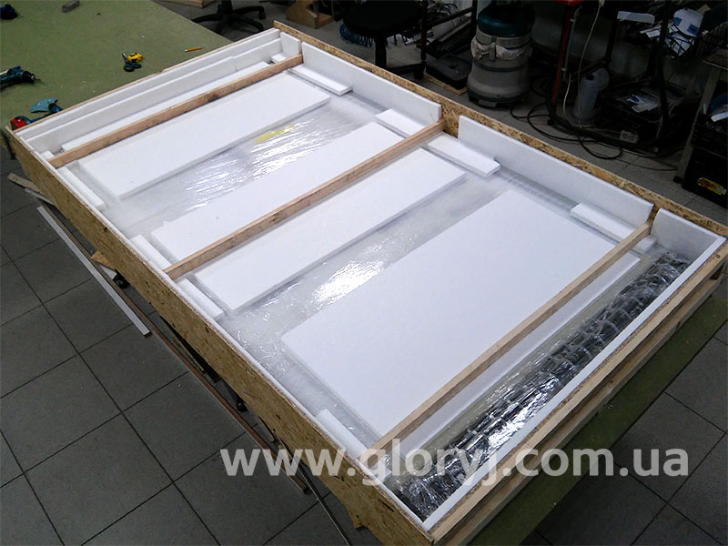 Виготовлення надійної упаковки для світлової бульбашкової панелі