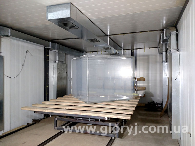 Сушка, нормалізація, відпуск, термоформінг акрилу ( органічного скла) в конвекційних печах