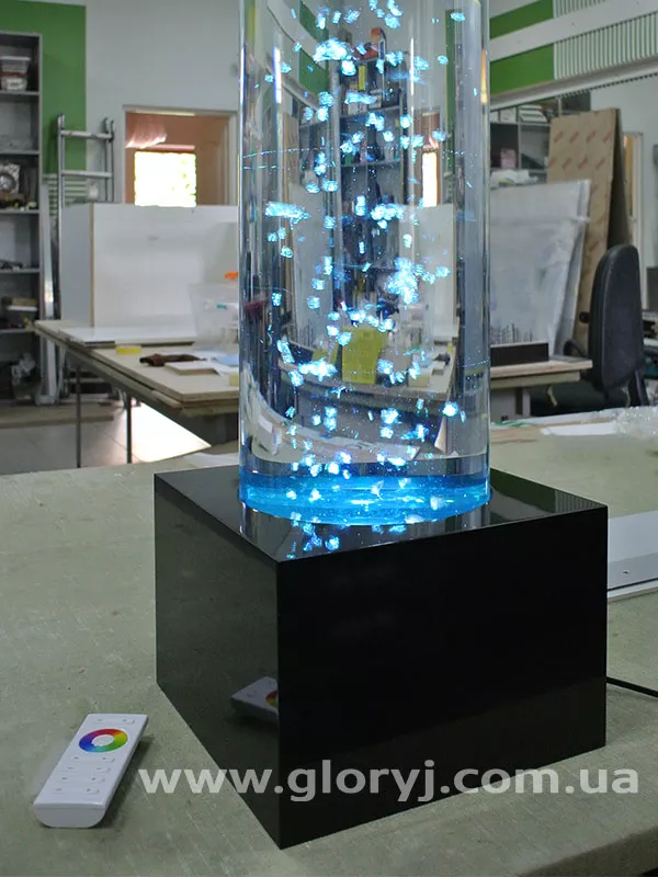 Виробництво оригінальних бульбашкових колон