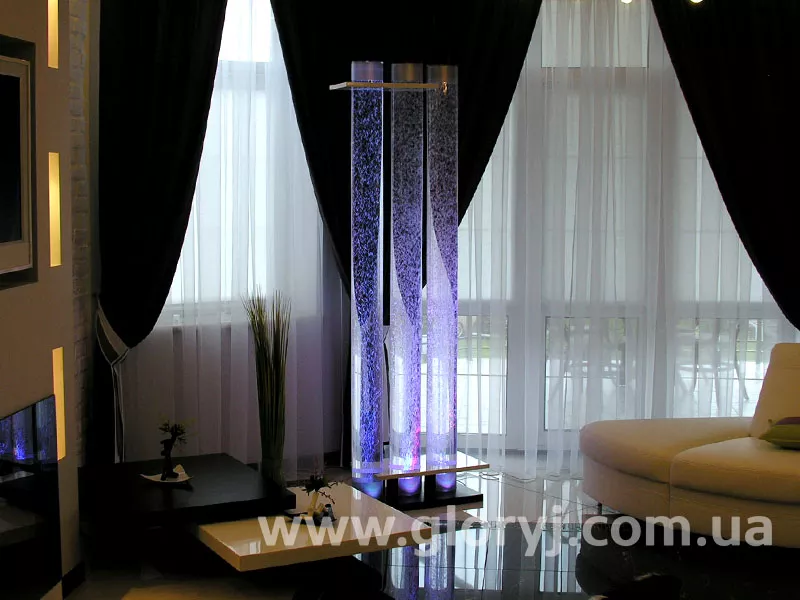 Виготовлення нестандартних колон з бульбашками