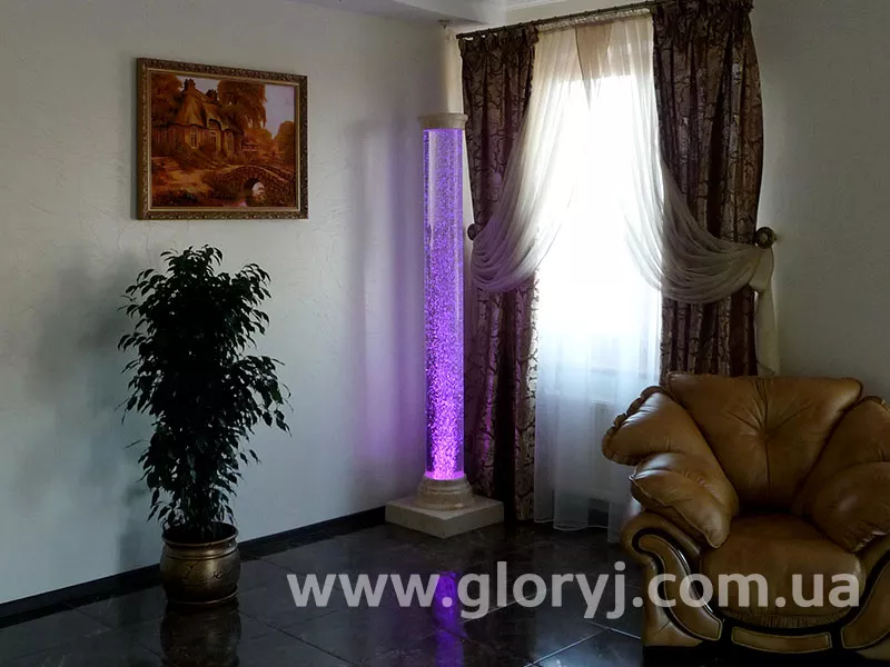 Розробка та виготовлення світлових бульбашкових колон на замовлення