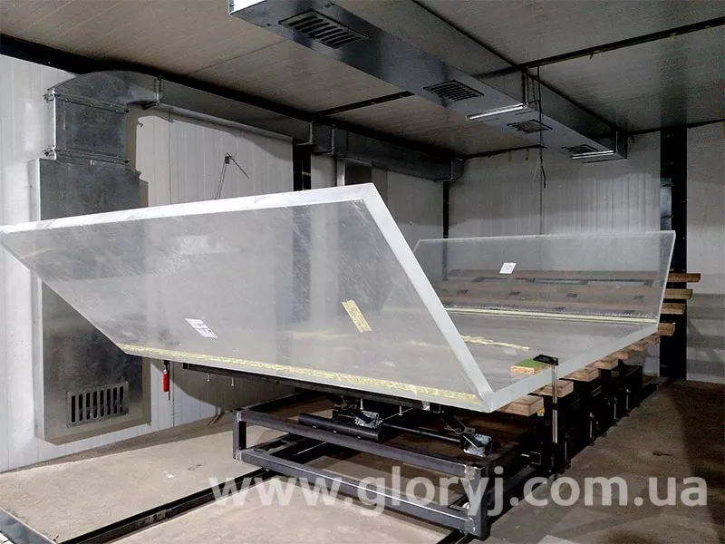 Розробка та виготовлення акваріумів з акрилу (оргскла) складних форм