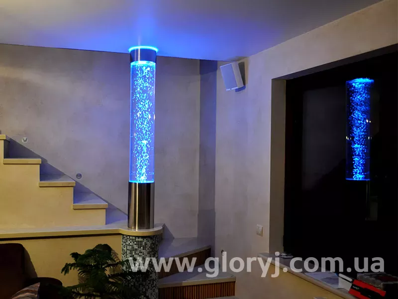 Виробництво колон з повітряними бульбашками