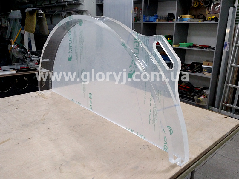 Розробка та виготовлення окремих деталей з акрилу різної складності