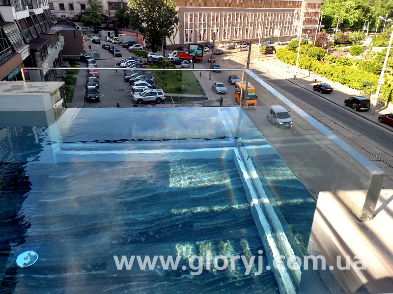 Акриловий елемент для басейну