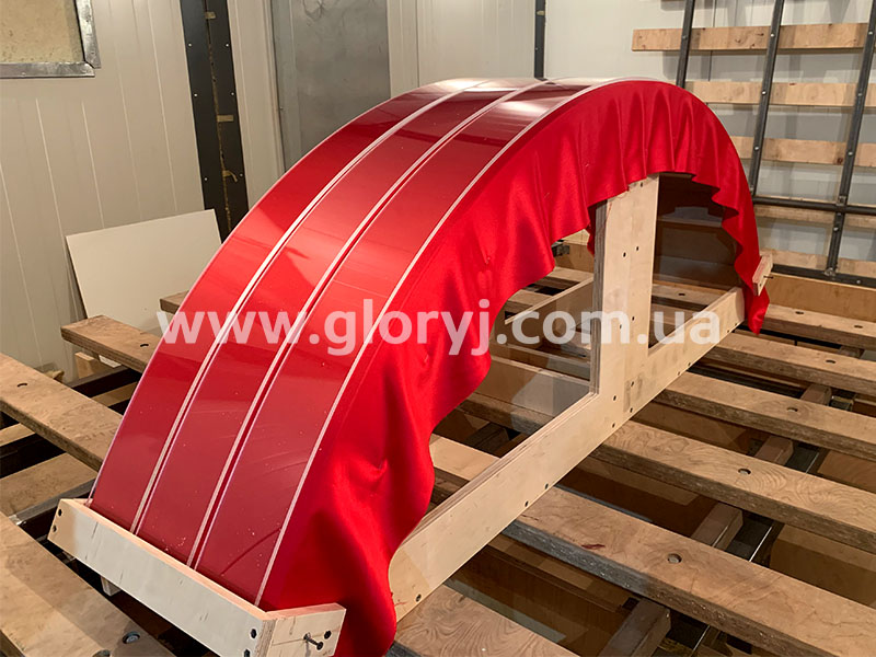 Термоформування акрилу різних товщин та розмірів. Виготовлення матриць